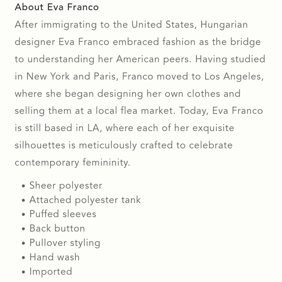 New Anthropologie Top - Picture 4 of 8